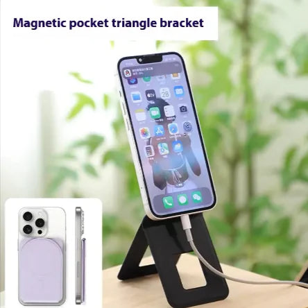 Multifunctional Leather Selfie Phone Stand