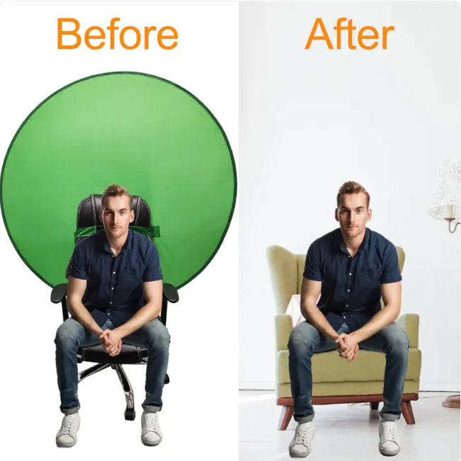 Circular Green Screen Reflector