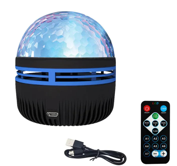 LED Star Galaxy Projector Lamp with Rotating Magic Ball