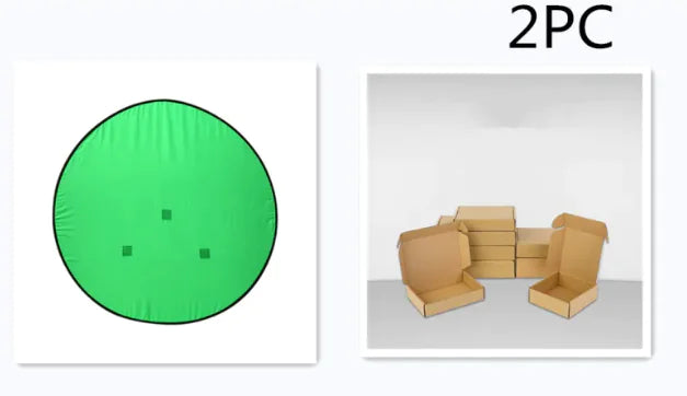 Circular Green Screen Reflector