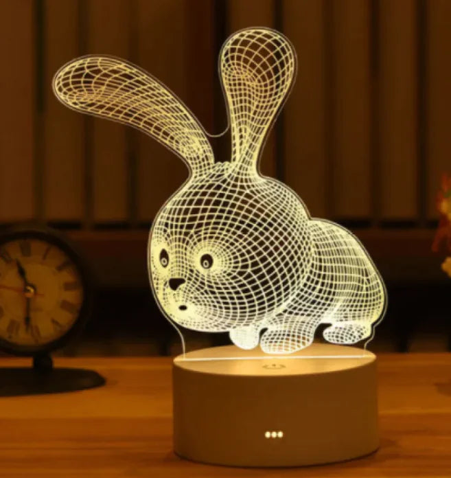 GlowCharm 3D Night Light