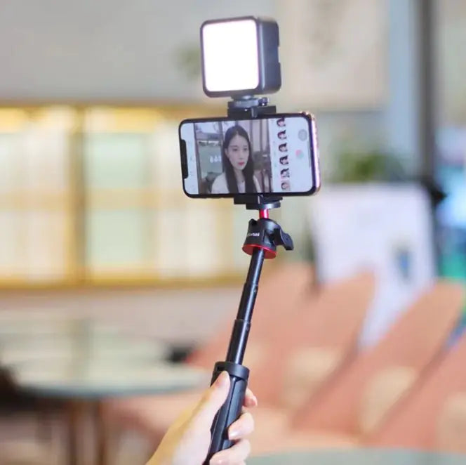 Mobile Phone Vlog Selfie Stick Short Video Live Fill Light Bracket